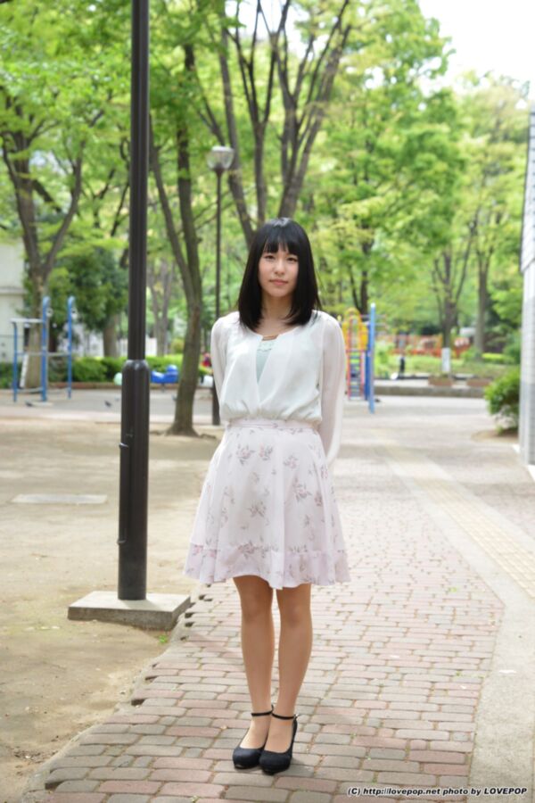 Free porn pics of Izumi Imamiya - white dress and top 1 of 60 pics