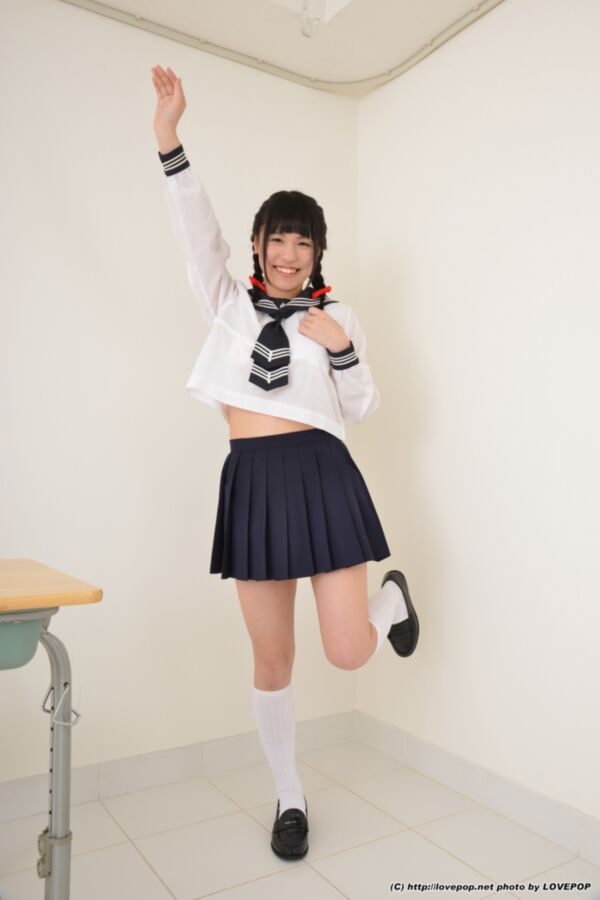 Free porn pics of Izumi Imamiya - navy skirt schoolgirl desk show 13 of 84 pics