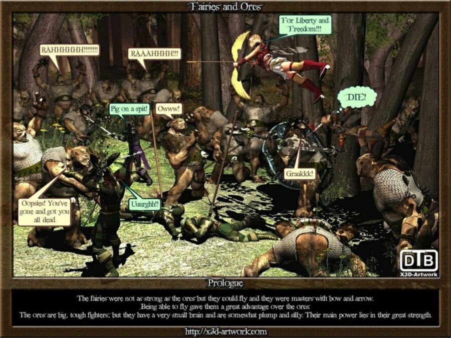 Free porn pics of Dtrieb - Fairy and Orcs-Prologue 4 of 23 pics
