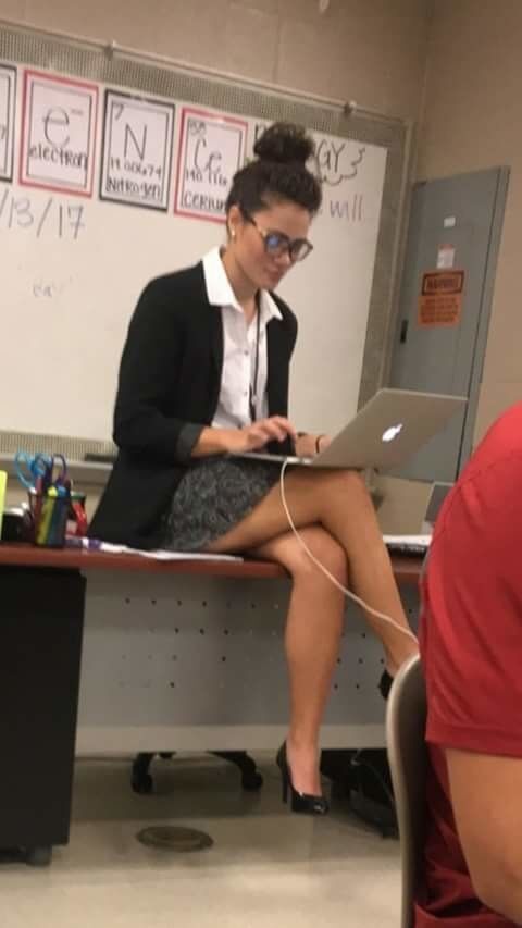 Free porn pics of Sexy Teacher Hunter Day 1 of 3 pics