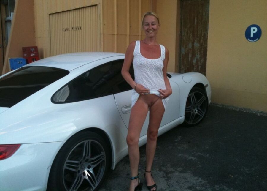 Free porn pics of Fetish - Women and cars outdoors - Flashing or naked - All ages 11 of 33 pics