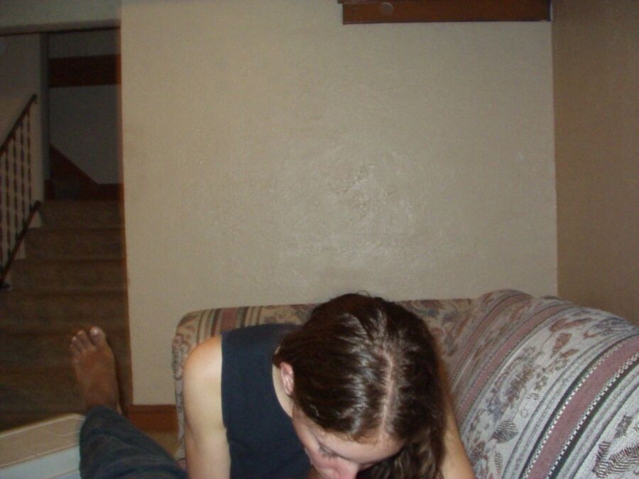 Free porn pics of BlowJob on the same couch 4 of 13 pics