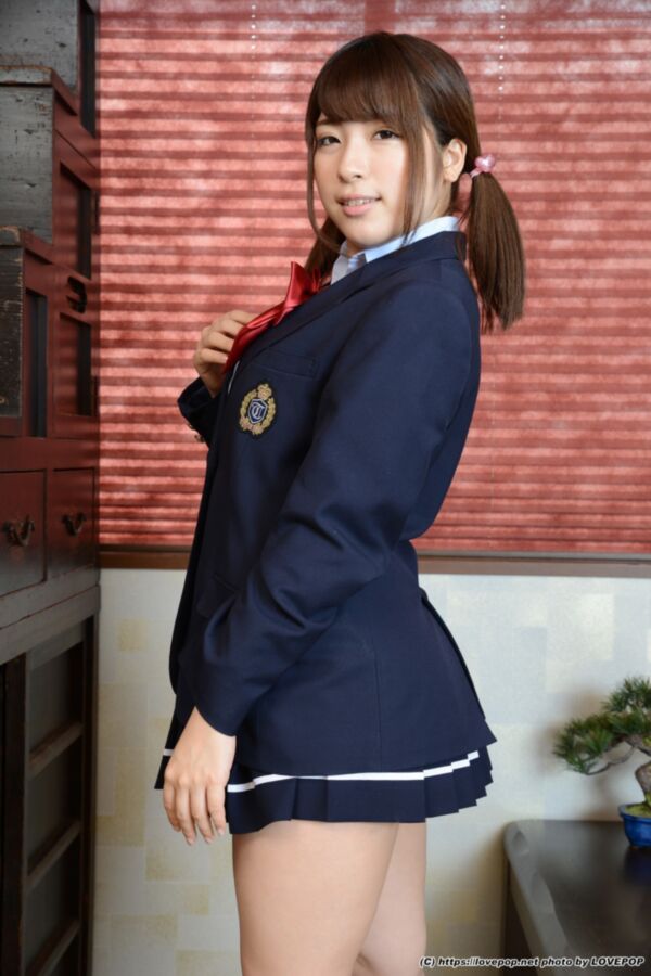 Free porn pics of Mika Naruse - navy blue uniform after school 3 of 57 pics