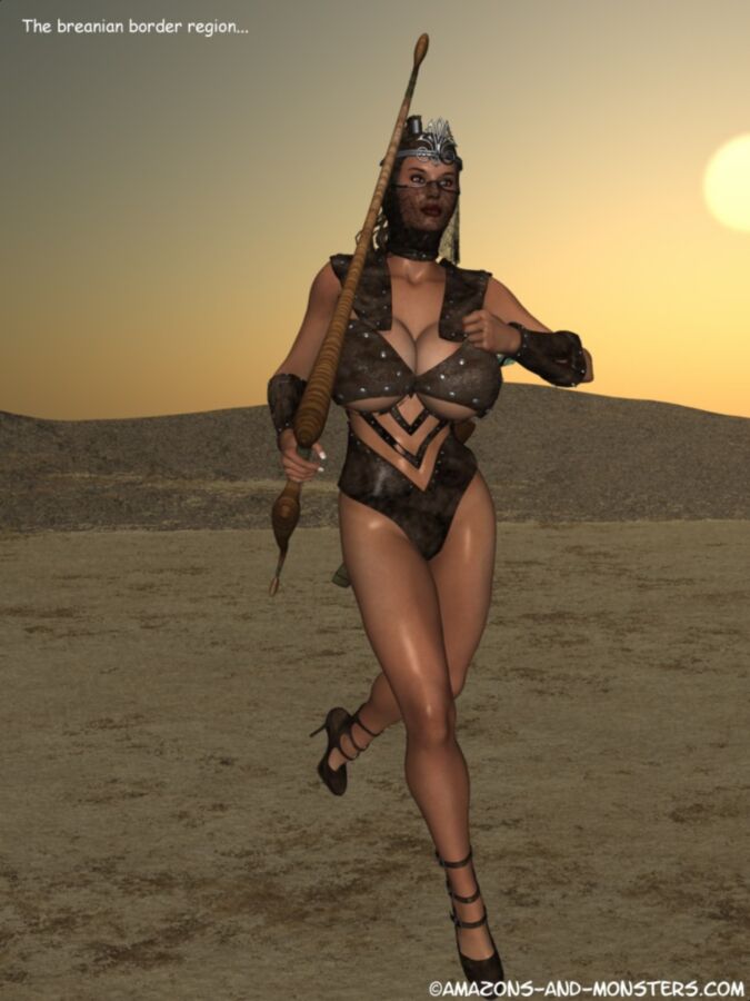 Free porn pics of Amazones and monster - Desert of Brea 2 of 65 pics