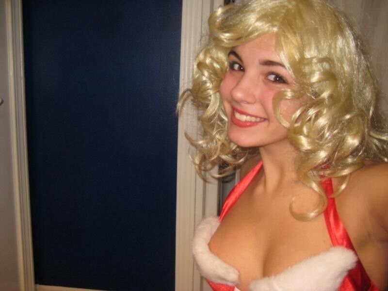 Free porn pics of Merry Christmas! Wish she was under my tree! 11 of 37 pics