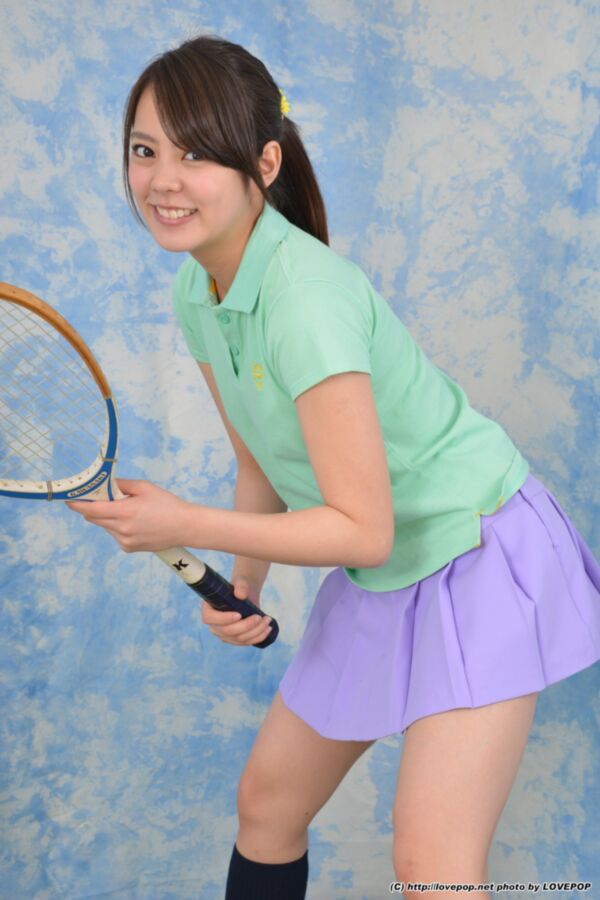 Free porn pics of Kanae Wakana - private tennis practice tease 5 of 84 pics