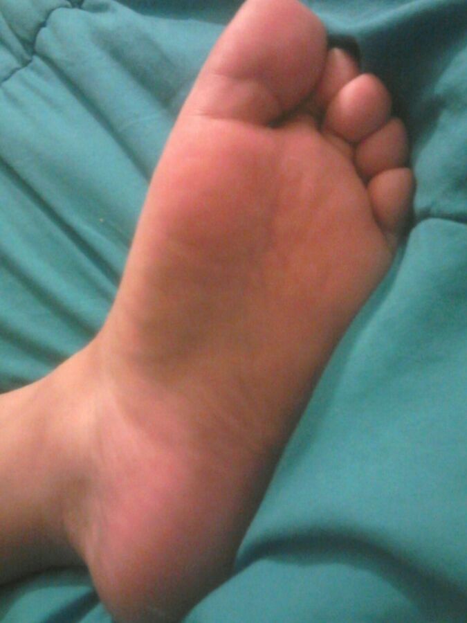 Free porn pics of Beauty girl feet soles 14 of 15 pics