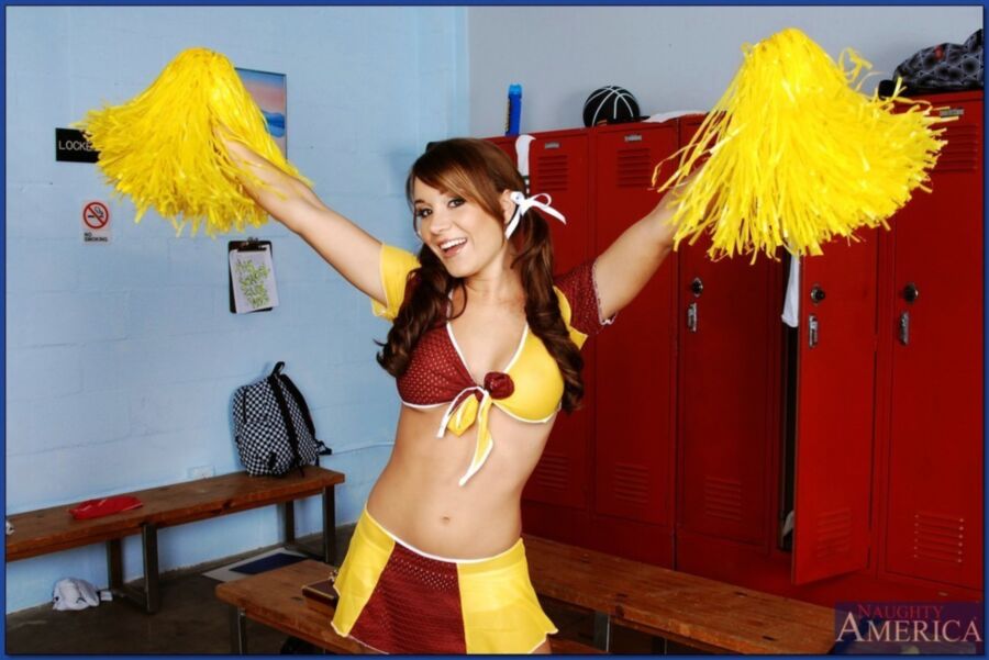 Free porn pics of Sexy cheerleader Jaclyn Case gets fucked in the change room 5 of 92 pics