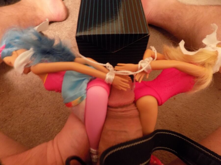 Free porn pics of Ice Skater and Fairy Princess Barbie Tied Up 5 of 12 pics