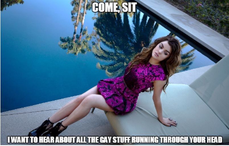 Free porn pics of Lucy Hale sissy captions 7 of 12 pics