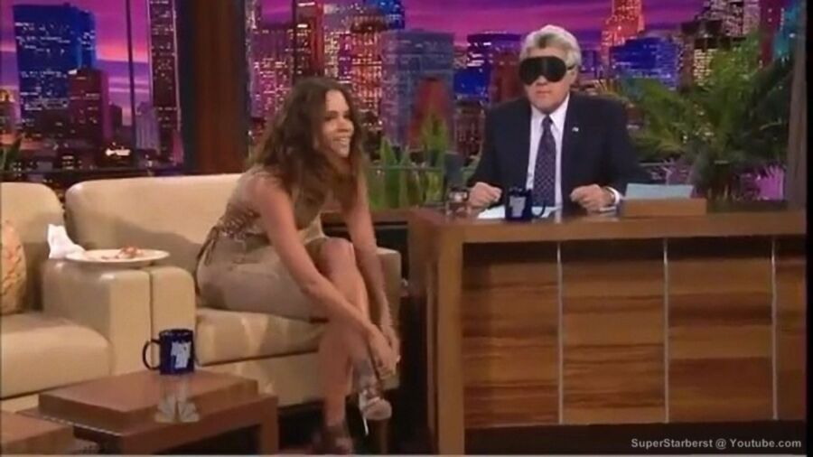Free porn pics of Halle Berry at Jay Leno’s Show: Guess the Smell? 6 of 25 pics