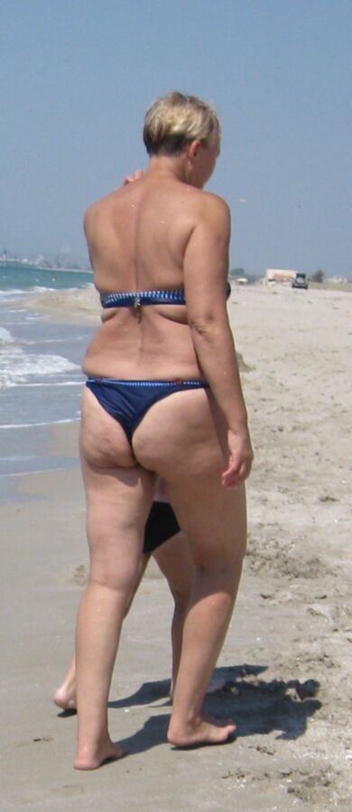 Free porn pics of Hot Granny on a beach 19 of 30 pics