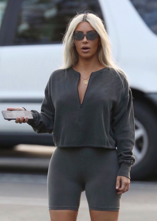 Free porn pics of Kim Kardashian Blonde 3 of 13 pics