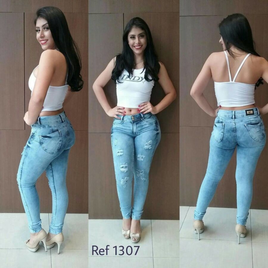 Free porn pics of Jeans outfits i hope my gf will wear 23 of 24 pics