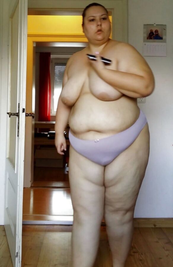 Free porn pics of Fat Pig Slut Melanie Exposed 12 of 17 pics