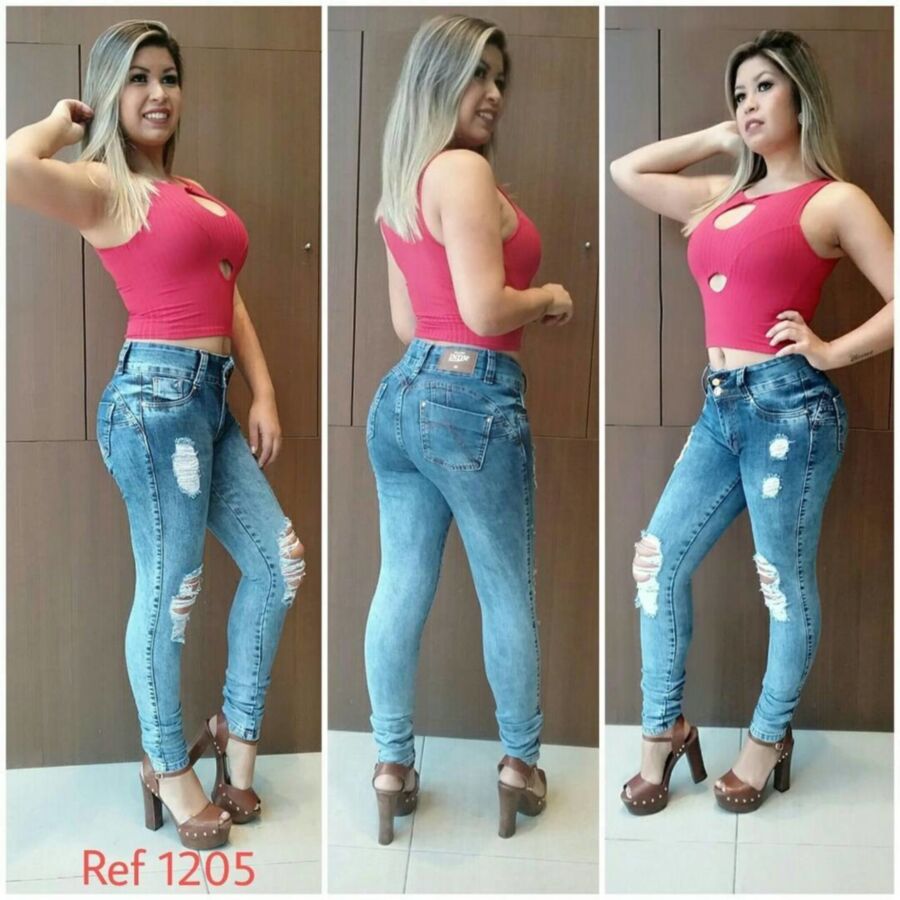 Free porn pics of Jeans outfits i hope my gf will wear 15 of 24 pics