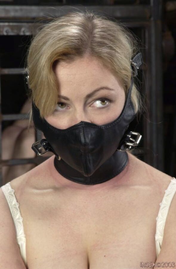 Free porn pics of All She Smells Is The Leather Muzzle 2 of 6 pics