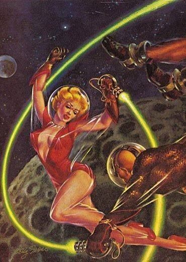 Free porn pics of Space Girl Pinups 8 of 20 pics