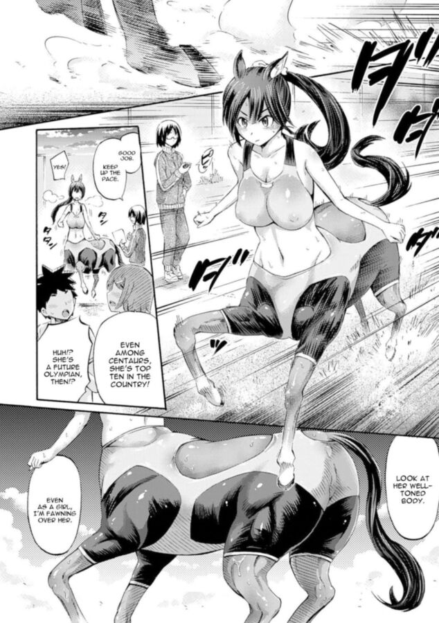 Free porn pics of [Monster Girl Comic] Kentauros wa Hitori Ja Dekinai (Horitomo) 2 of 46 pics