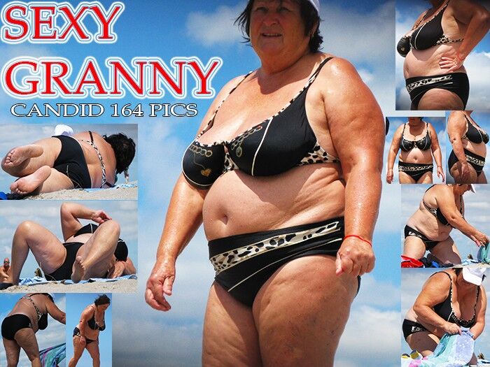 Free porn pics of Beach Candid (BBW`s Grannies) 9 of 106 pics