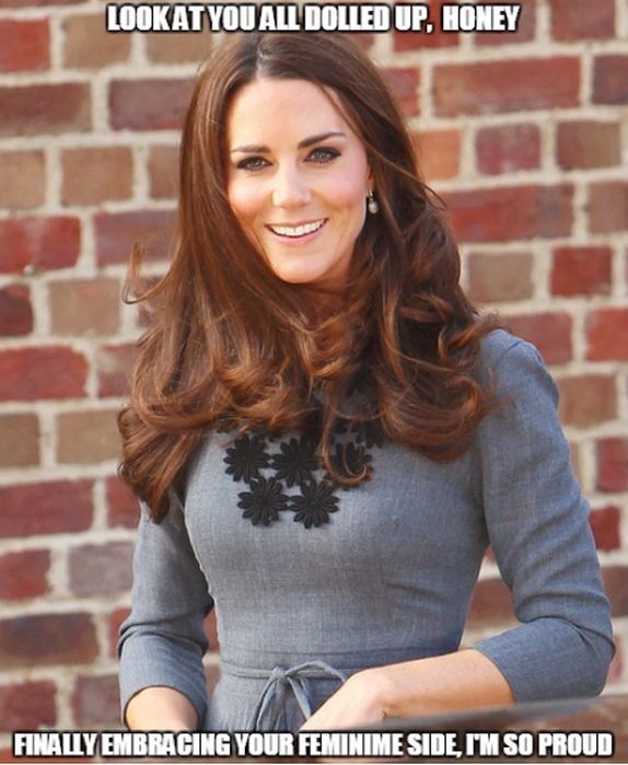 Free porn pics of Kate Middleton sissy captions 1 of 12 pics