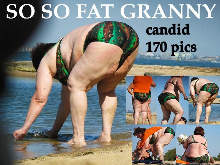 Free porn pics of Beach Candid (BBW`s Grannies) 5 of 106 pics