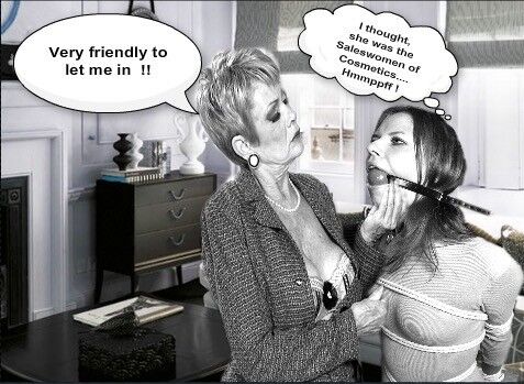 Free porn pics of Old young Lesbian Domination ( Photomanips ) 5 of 8 pics