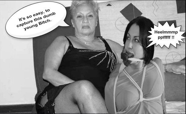 Free porn pics of Old young Lesbian Domination ( Photomanips ) 6 of 8 pics