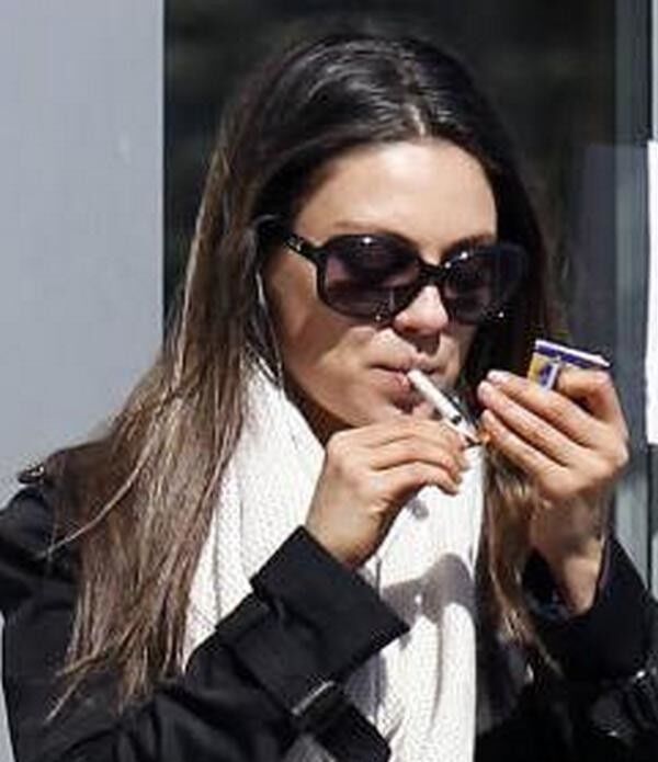 Free porn pics of Mila Kunis Smoking 4 of 48 pics