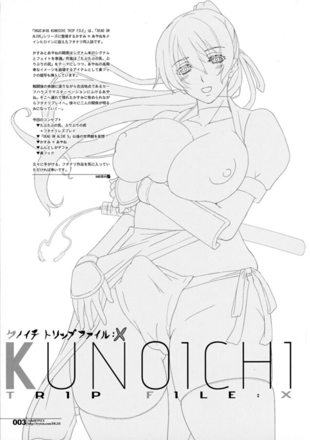 Free porn pics of KUNOICHI TRIP FILE X (HG Chagawa) 3 of 26 pics