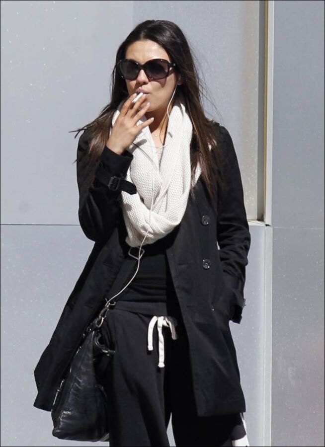 Free porn pics of Mila Kunis Smoking 9 of 48 pics