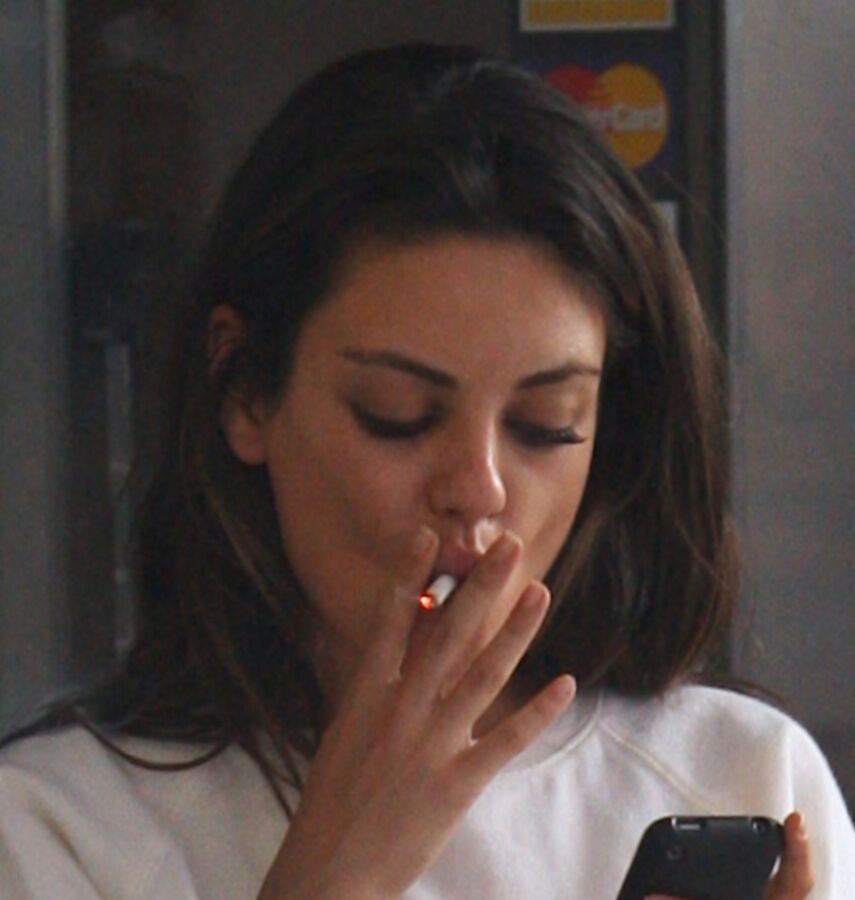 Free porn pics of Mila Kunis Smoking 2 of 48 pics