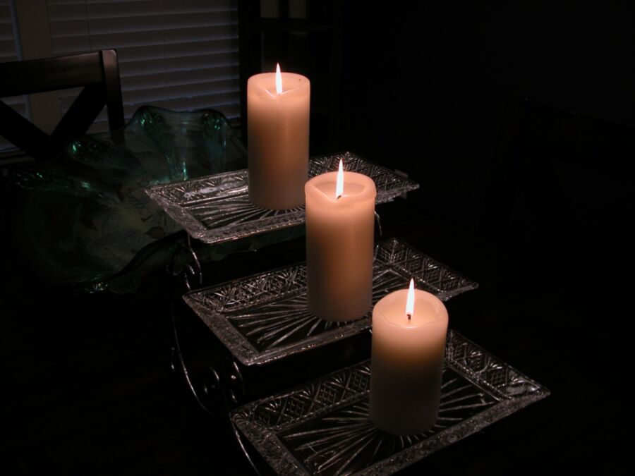 Free porn pics of More candlelit fun from last night 14 of 19 pics