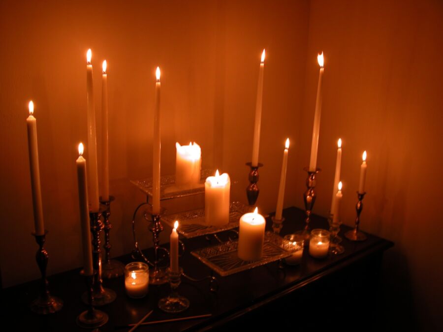 Free porn pics of More candlelit fun from last night 15 of 19 pics