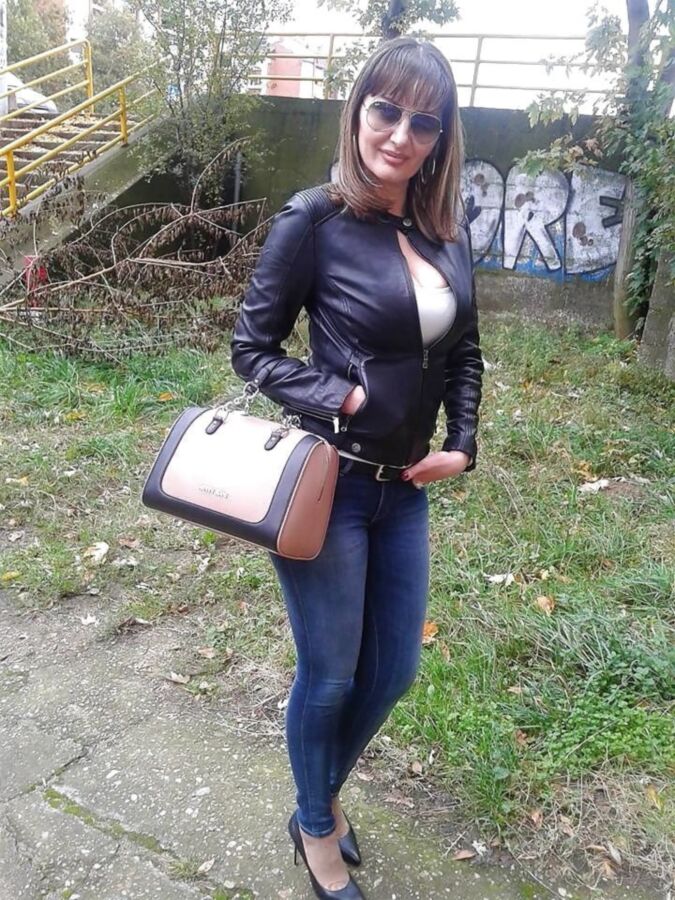 Free porn pics of serbian milf with big tits in tight jeans 15 of 43 pics