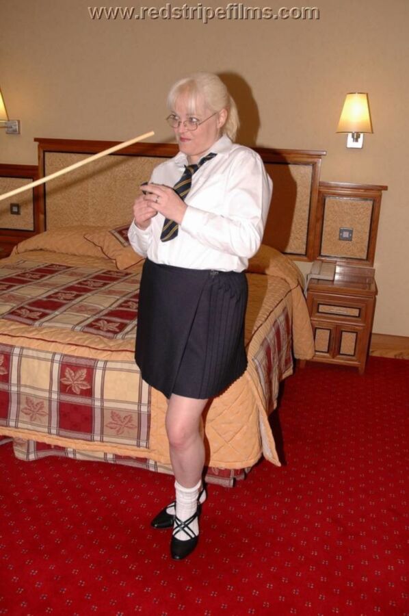 Free porn pics of Blonde Mature Schoolgirl Caned in Uniform 3 of 45 pics