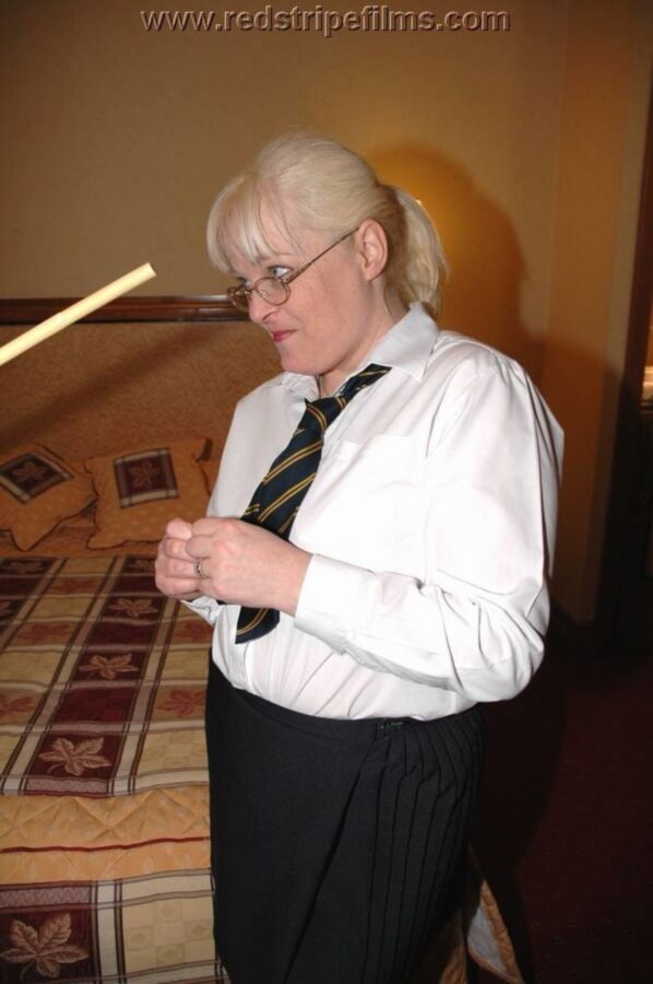 Free porn pics of Blonde Mature Schoolgirl Caned in Uniform 2 of 45 pics