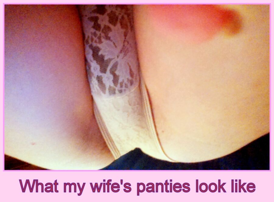 Free porn pics of Cuckold Captions Mature Milf Wife Panties Blowjob 3 of 4 pics