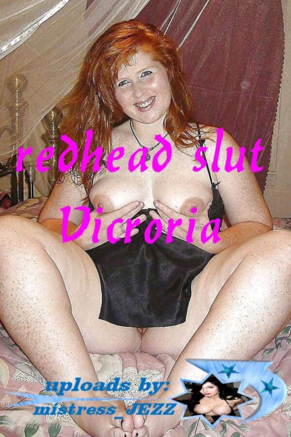Free porn pics of redhead slut Victoria 1 of 23 pics