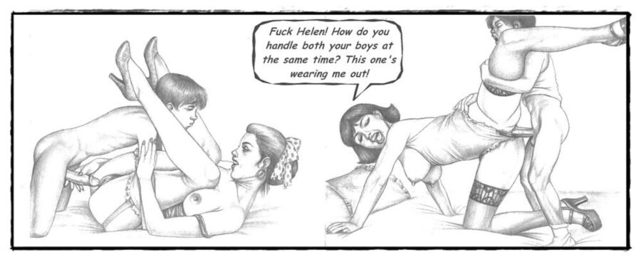 Free porn pics of Moms & Boys Cartoon Art 19 of 64 pics