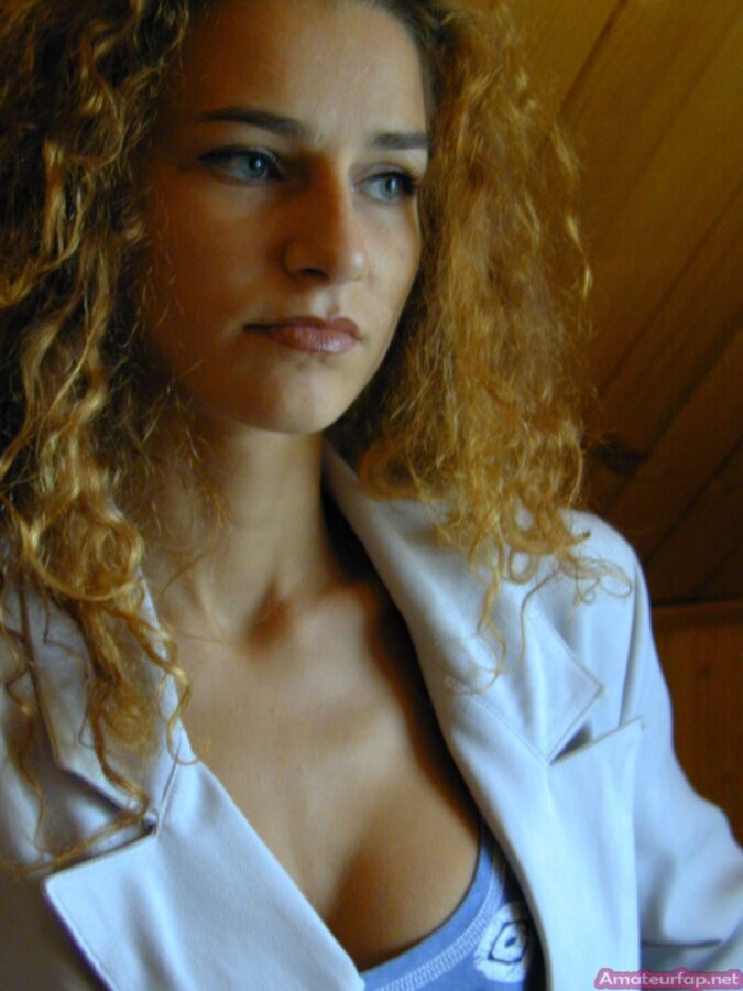 Free porn pics of Busty Curly Haired Claudia Showing Off Her Charms 11 of 51 pics