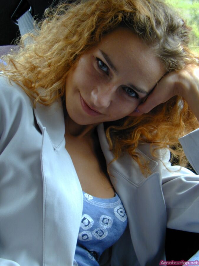 Free porn pics of Busty Curly Haired Claudia Showing Off Her Charms 13 of 51 pics