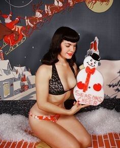 Free porn pics of Happy Christmas From Bettie Page 1 of 1 pics