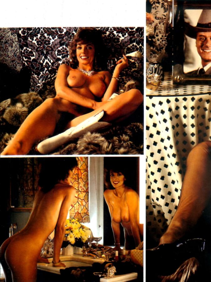 Free porn pics of Karen Mifflin - As Sue Ellen in fur coat 5 of 6 pics