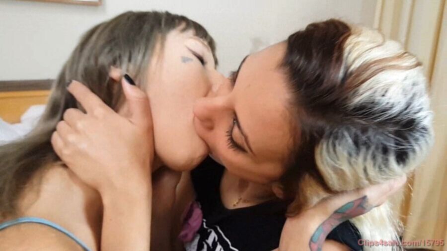 Free porn pics of Japanese and German Lesbians Tongue Play and Deep Kiss 15 of 94 pics
