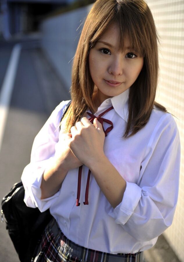 Free porn pics of Mariru Amamiya Plaid Skirt 1 of 19 pics