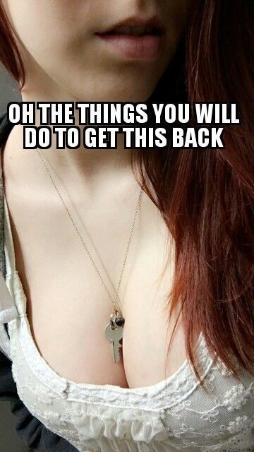 Free porn pics of MEAN CHASTITY CAPTIONS 11 of 20 pics