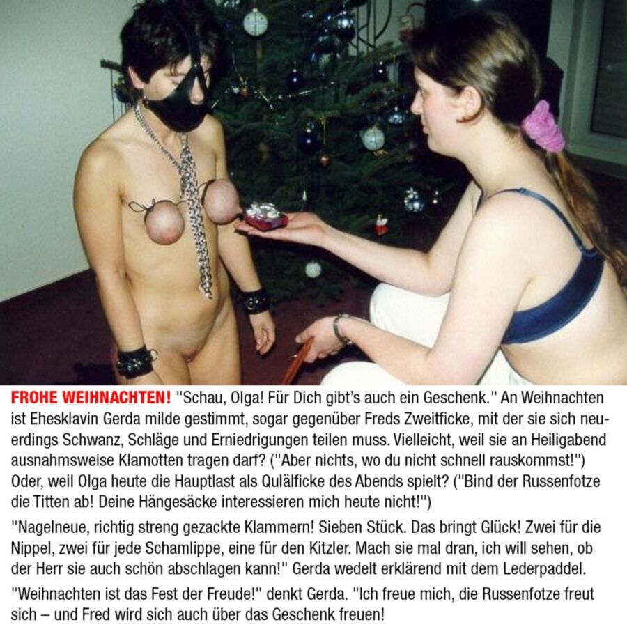 Free porn pics of Frohe Weihnachten! Deutsche Caps, Erniedrigung + Sklaverei 19 of 24 pics