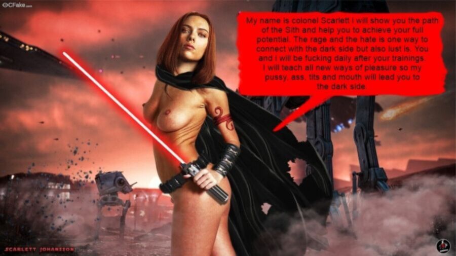 Free porn pics of 	 Mixed Celeb Captions - Star Wars Special the dark side 4 of 10 pics