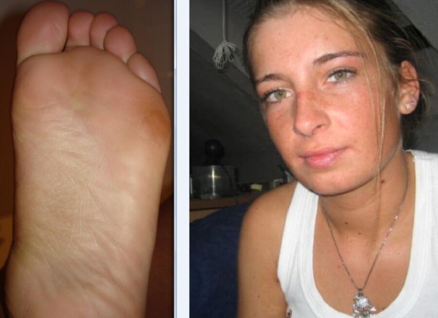 Free porn pics of Cum on my face &feet 5 of 5 pics